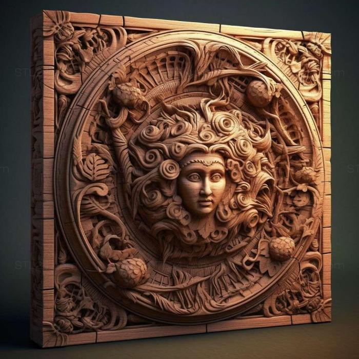Patterns and decorations (stl incredible 4, PATTERN_624) 3D models for cnc